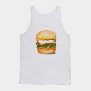 Hamburger Lover Tank Top